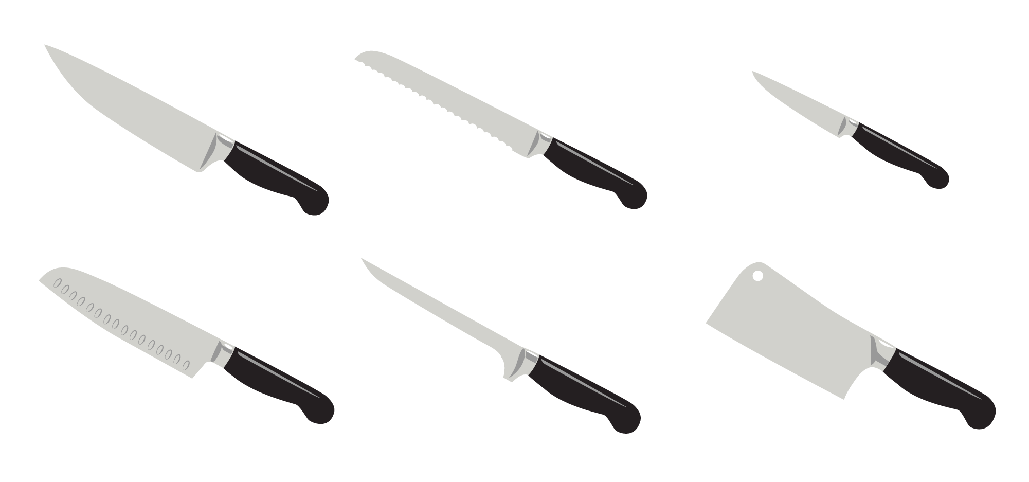 Knives illustration